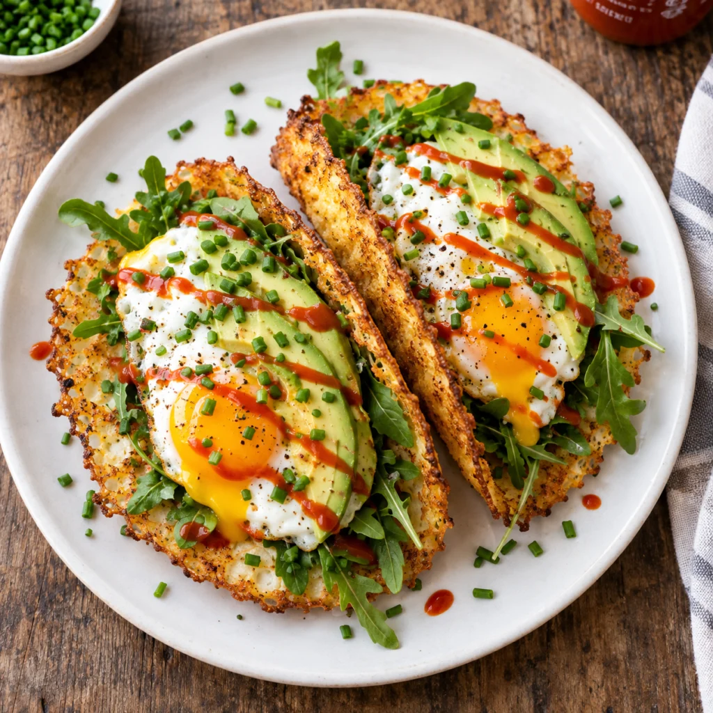 High Protein Cottage Cheese Breakfast Tacos